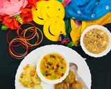 A picture of step 17 of Dal Baati Churma.