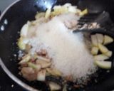 A picture of step 2 of Khatti meethi mango candy.