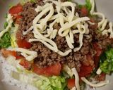 รูปขั้นตอนการทำที่ 3 ของ ทาโก้ไรซ์ อาหารโอกินาว่า Okinawa Taco Rice タコライス