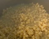A picture of step 2 of Sausage pasta bake.