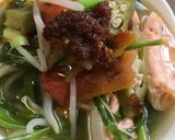 Hình bước làm 3 của món Canh chua cá sake Nhật