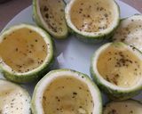 Foto del paso 1 de la receta: Calabacines redondos rellenos