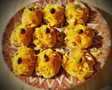Foto del paso 9 de la receta: Canapés variados con huevo hilado casero