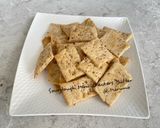 A picture of step 3 of Sourdough Mini Crackers Butter.
