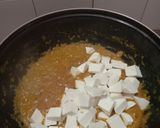 A picture of step 3 of Paneer Peanut Masala.