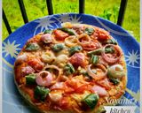 वेज पिज़्ज़ा (veg pizza recipe in Hindi) रेसिपी चरण 3 फोटो