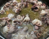 Foto del paso 3 de la receta: Pulpitos baby y Camarones en pasta Fettuccini al estilo Sonorense