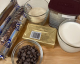 A picture of step 1 of Mosaic Cake.