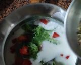 A picture of step 2 of Cucumber Tomato Raita.