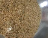 A picture of step 2 of Sesame seeds mouth freshner.