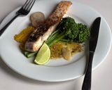Foto langkah ke 9 dari resep Barramundi Garlic Butter.