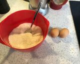 A picture of step 2 of Rochers coco.