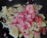 A picture of step 3 of Tawa alu bhaji.