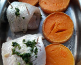 Foto del paso 3 de la receta: Filetes rellenos y zapallo al horno