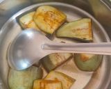 A picture of step 1 of Crispy Brinjal Delight Sandwich.
