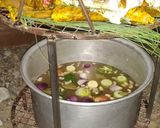 صورة لخطوة 2 من وصفة لحم مع أرز بالتنور