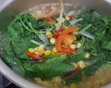 Foto langkah ke 3 dari resep Sayur bayam jagung.
