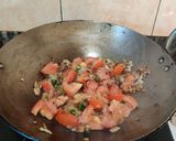A picture of step 5 of Roasted Green Eggplant Mash or Hare Baingan ka Bharta.