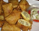 Foto langkah ke 6 dari resep Martabak Telur Kulit Pangsit.
