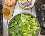Foto del paso 4 de la receta: Ensalada Agridulce con Espinaca y Lechuga Romana y Camarón