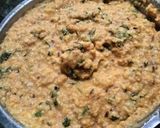 A picture of step 3 of Moong pakoda.