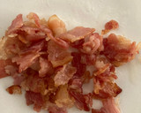 Foto del paso 3 de la receta: Ensalada de espinacas con tocino