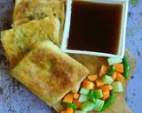 Foto langkah ke 3 dari resep Martabak telur kulit lumpia.
