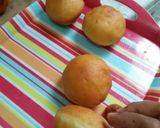 Foto langkah ke 10 dari resep Bomboloni Ubi Isi Strawberry.