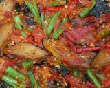 Foto langkah ke 4 dari resep Sambal Tongkol Buncis.