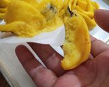 Foto langkah ke 9 dari resep Bakpao Bunga Labu Kuning Isi Cokelat.