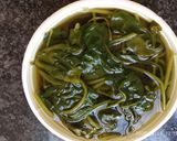 A picture of step 1 of Spinach Soup.