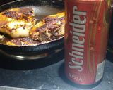 Foto del paso 6 de la receta: T-Bone de cerdo en cerveza roja y puré de papa con crema de apio