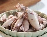 Foto langkah ke 1 dari resep Cumi asin pete balado.