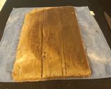 A picture of step 15 of Vertical Chocolate Layer Cake with French Vanikka Cream Frosting.