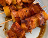 Foto del paso 4 de la receta: Brochetas de salmón y piña