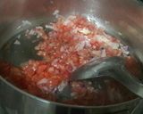 A picture of step 3 of Arroz con Mariscos (Peruvian Seafood Rice).