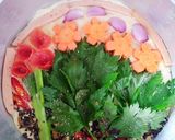 Foto langkah ke 4 dari resep Focaccia Garden Bread.