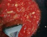A picture of step 7 of Prawn Bolognese Spaghetti.