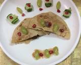 Stuffed pita bread with stuffed cauliflower kababs served with pomegranate grape sauce recipe step 1 photo