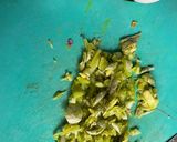 A picture of step 2 of White squash quiche.