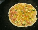 A picture of step 6 of Cheesy Anda Paratha.