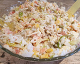 Foto del paso 7 de la receta: Ensalada de arroz con atún y mayonesa