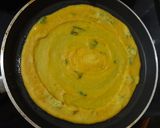 A picture of step 7 of Stuffed Moong dal chilla.