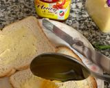 A picture of step 4 of Butter Honey Toast.