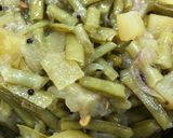 A picture of step 5 of Cluster bean curry with raw mango.