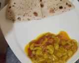 A picture of step 6 of Turai ki sabzi.