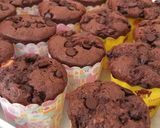 Foto langkah ke 6 dari resep Choco Banana muffins.