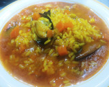 Foto del paso 8 de la receta: Arroz meloso y caldoso de gambón y mejillones