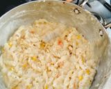 A picture of step 4 of CREAMY Cheese Pasta 🍝/ Sweet corn kernels pasta 🤤.