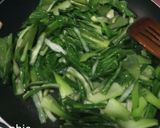 Foto langkah ke 1 dari resep Sayuran hijau siram tahu teriyaki.